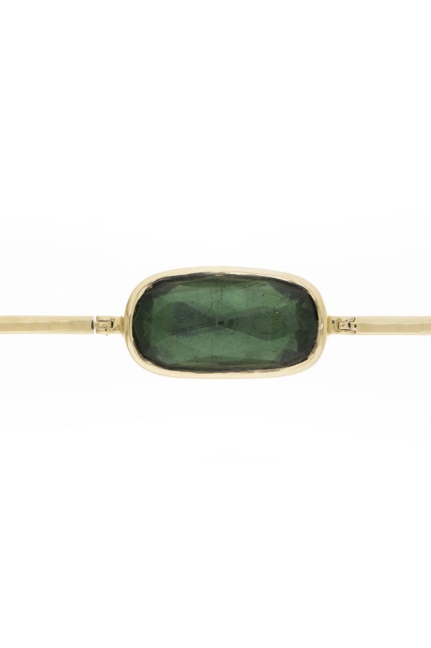 Green Tourmaline Articulated Bracelet - Celine Daoust - Celine Daoust