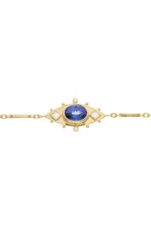 Celine Daoust One of a Kind Eye Tanzanite and Diamonds Bracelet