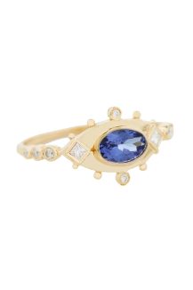 One of a kind Sapphire and Diamonds Ring