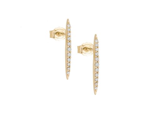 Protection & Diamonds Aztec Earrings - Celine Daoust - Celine Daoust