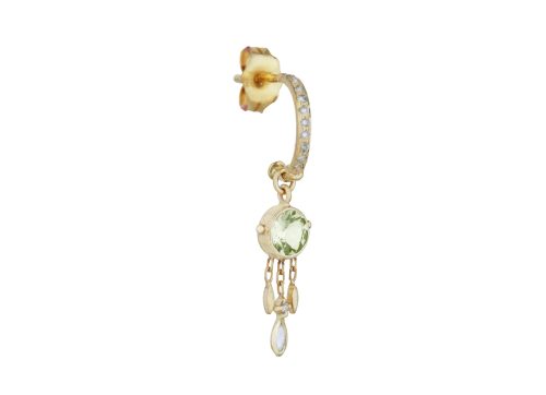 Mini Diamonds Huggies Hoop Earrings - Celine Daoust - Celine Daoust