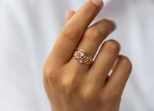 Celine Daoust Ring - Layer, Stack and Discover handmade 14k Gold