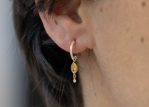 Protection & Diamonds Aztec Earrings - Celine Daoust - Celine Daoust