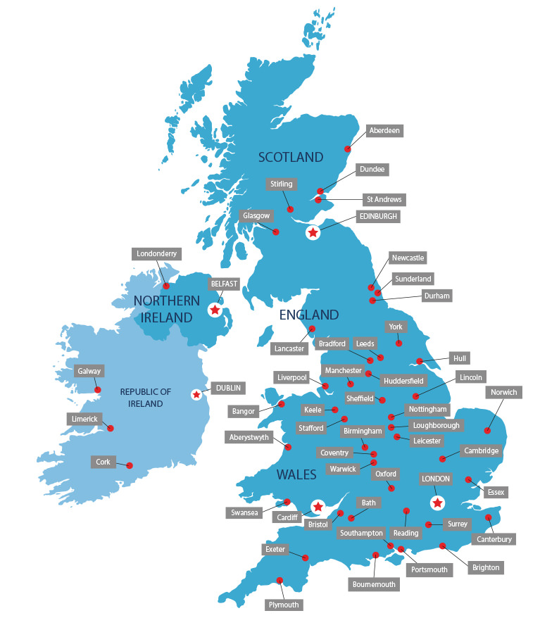 Guide to Finding the Best Universities in the UK - CFE