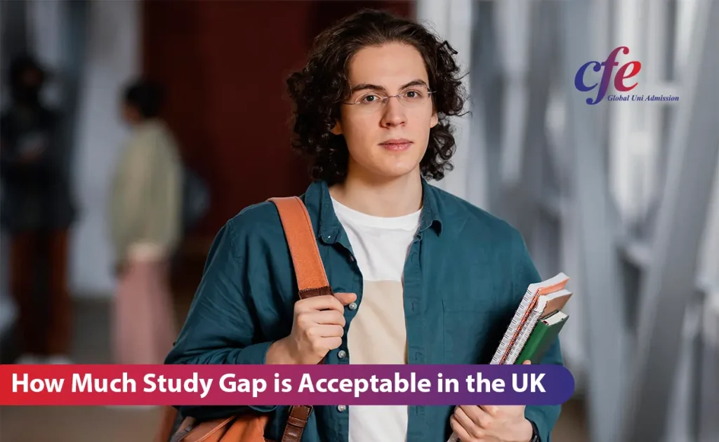 how much study gap is acceptable in the uk