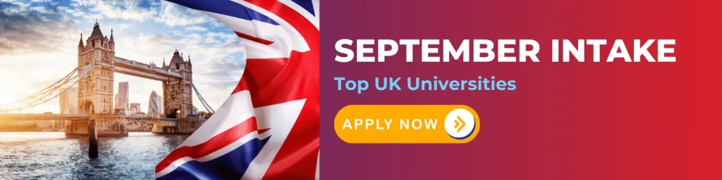 Undergraduate Courses in UK for International Students for september intake