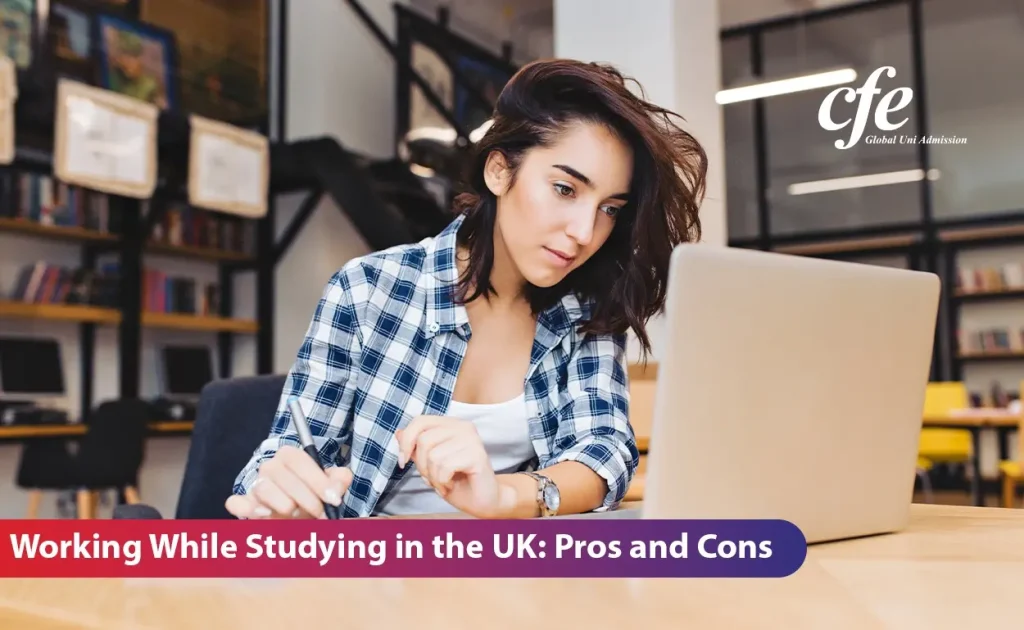 working while studying in the uk