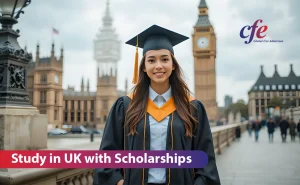 Study in the UK with scholarships