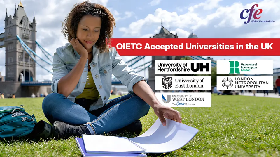 OIETC Accepted Universities in the UK