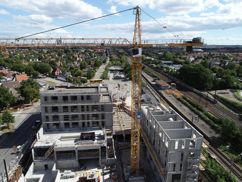 CG Jensen, Rødovre Port, totalentreprise, råhus, byggeri, elementmontage, stål