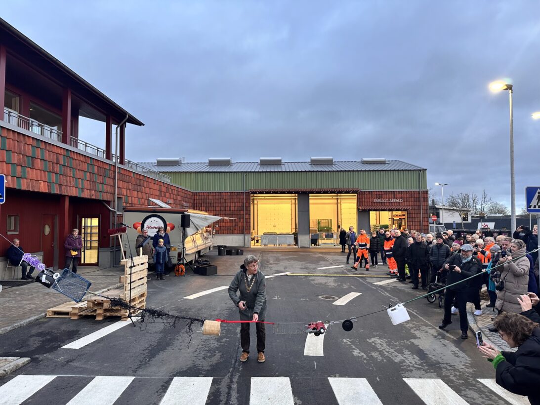 CG Jensen opført genbrugsstation er indviet