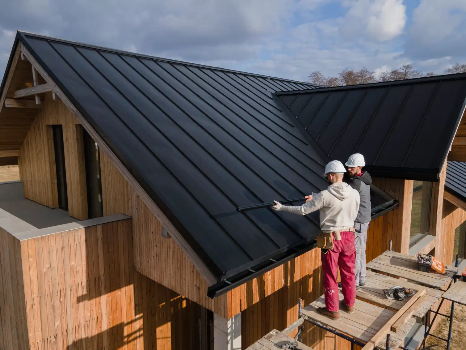 timber frame extension
