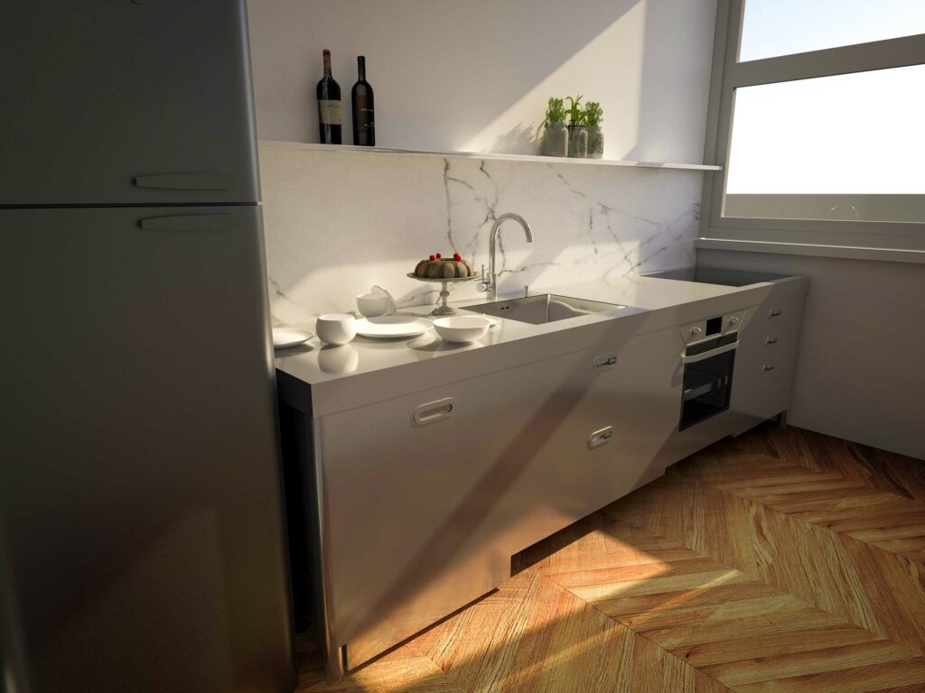 Alpes Inox RVS keuken project Nederland — maatwerk roestvrij staal | Chalfoun Studio