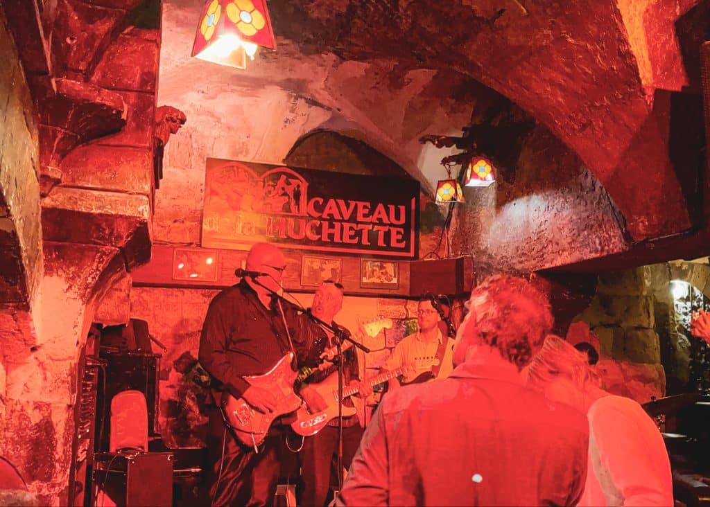 Caveau de la Huchette's ancient setting and exceptional live music make it one of the best concert venues in Paris.