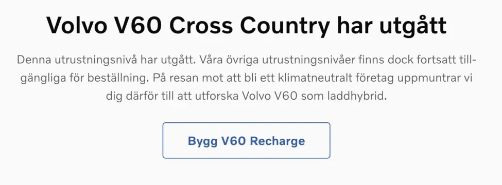Volvo V60 Cross Country