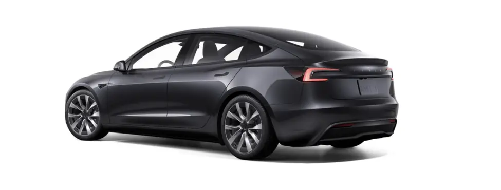 Tesla model 3 färger