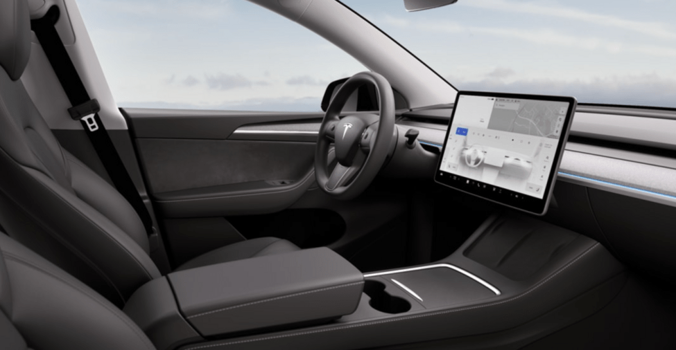 Tesla Model Y uppdatering