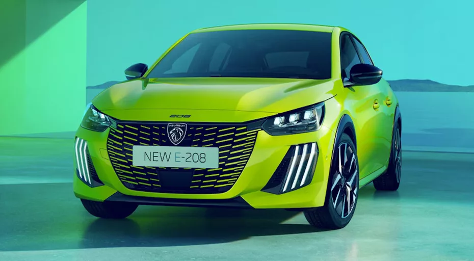 nya peugeot e-208 pris