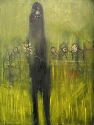 Oil on canvas, 36 x 48 inches, October 2023