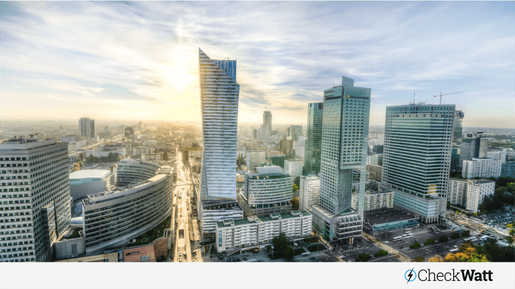 Image of Warsaws skyline