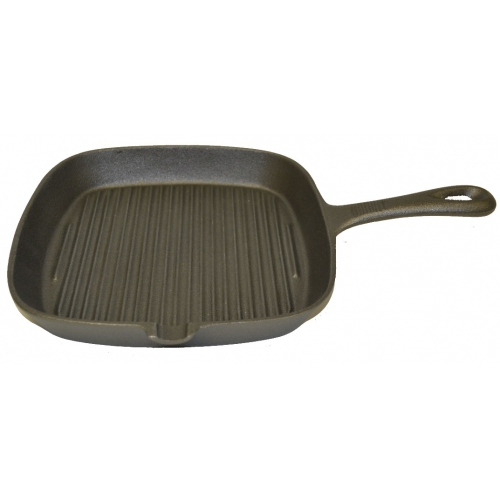 Square Ribbed Skillet