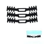 10x öronsparande rygghuvudklämma för mask