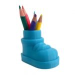 Färgpenna skokonst pennhållare för skrivbordet