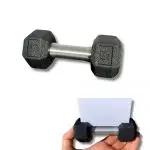 Hantelkorthållare för gym/kroppsbyggare/tyngdlyftare