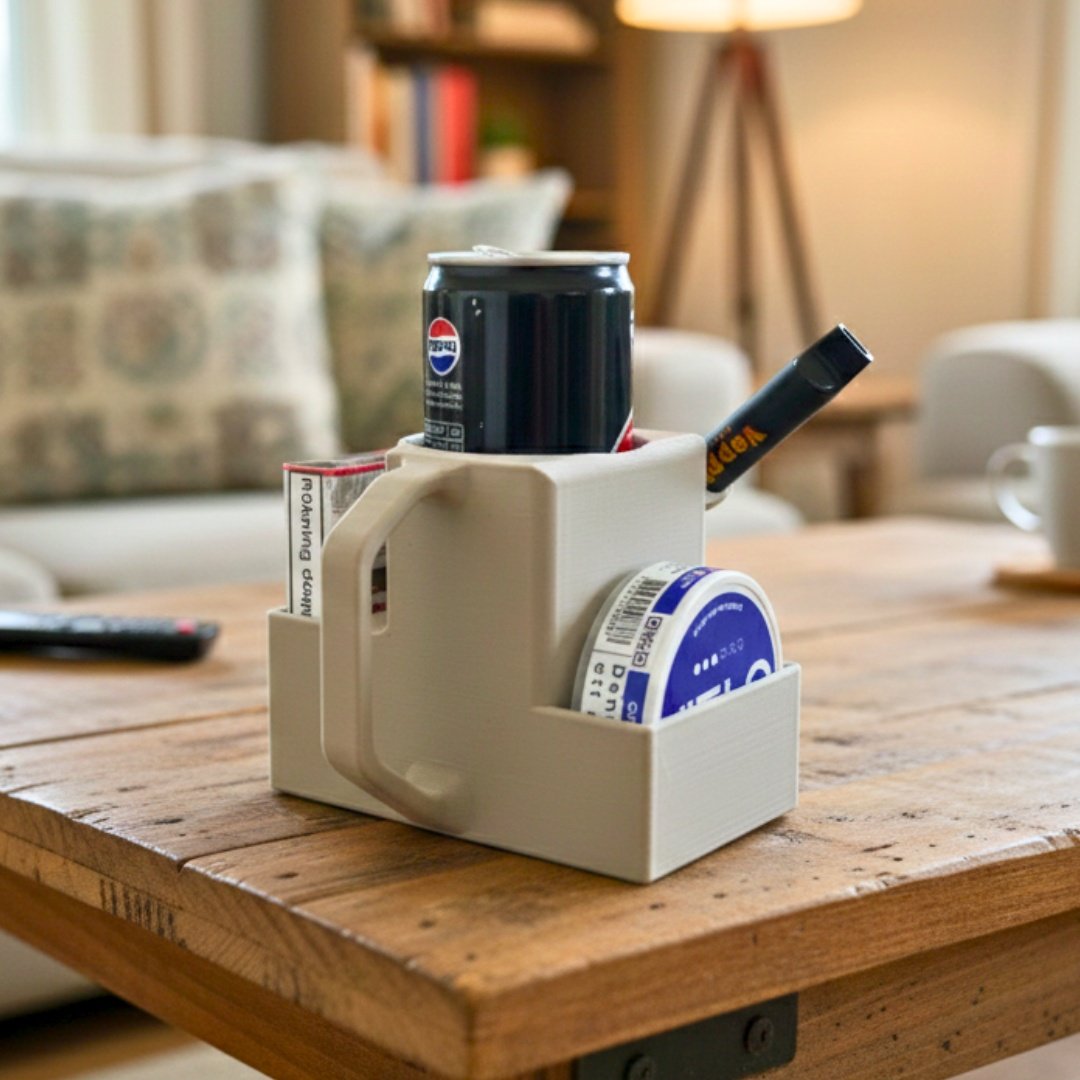 Unhealthy Stuff Organizer | Can Holder