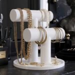 Litet Pillar Armband Halsband & Ringställ