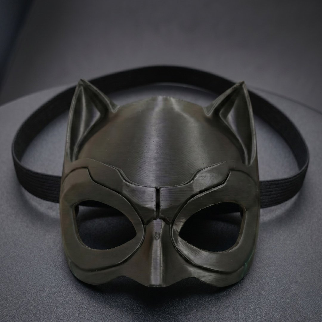 Cat Woman Dansfest Cosplay Halloweenmask | Midnattskatt