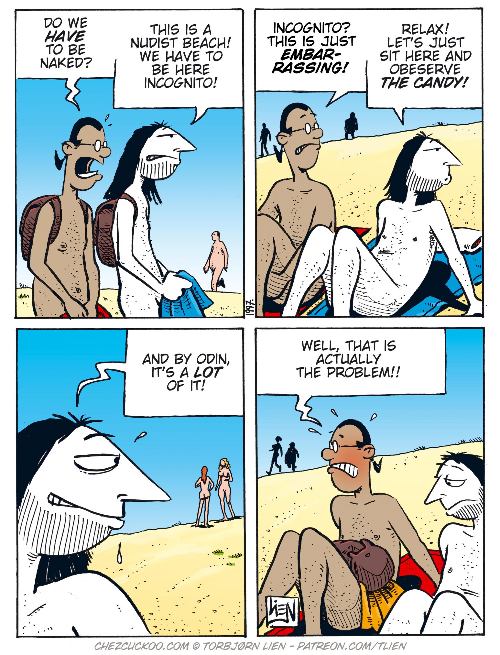 Nudist Comic