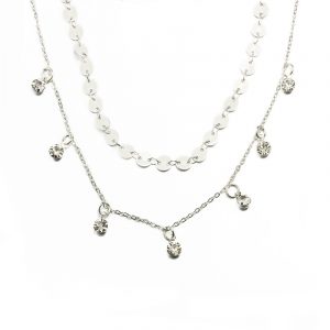 Bonnie Lite Disc Necklace - ChicSmyck