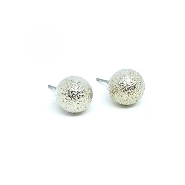 Chic Stud Earrings - Glitter Ball - ChicSmyck Sweden