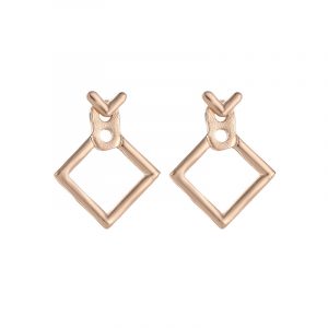 Hollow Square Earrings - ChicSmyck.se