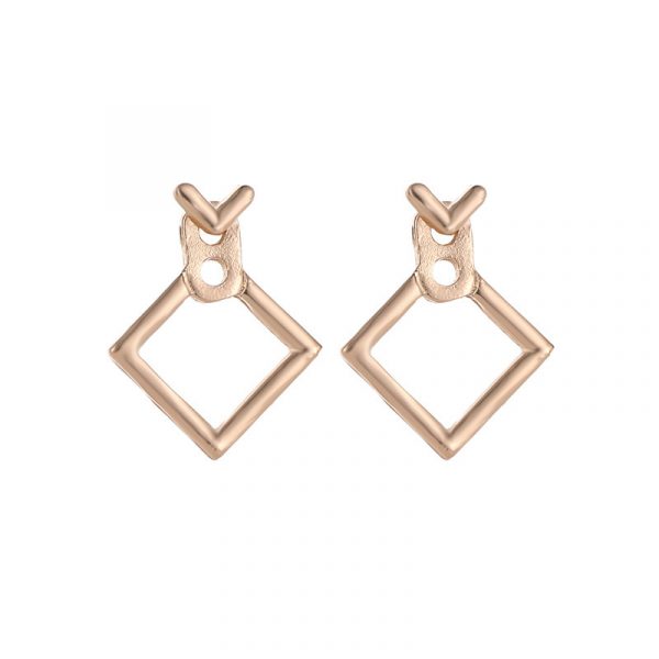 Hollow Square Earrings - ChicSmyck.se