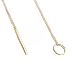 Petit Ring Chain Necklace - Chicsmyck