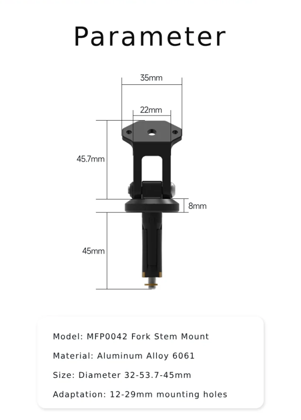 Monteringsbeslag (12-32mm hul) – Bild 2