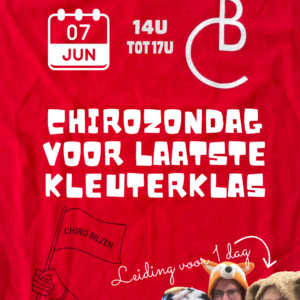 Chiro laatste kleuterklas 7/6/26