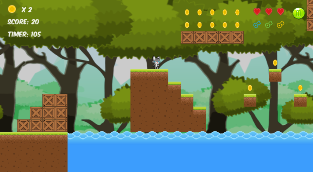 Image of SuperPlatformer Level 1