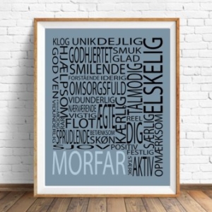 Morfar plakat