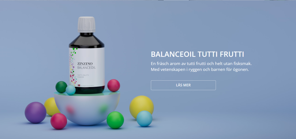 BalansOil Omega 3 Tutti frutti