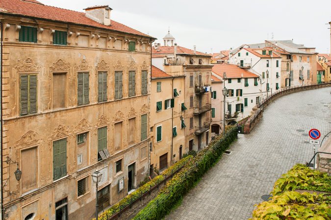  Part of the historic centre of Imperia, Liguria. Credit Susan Wright for The New York Times 