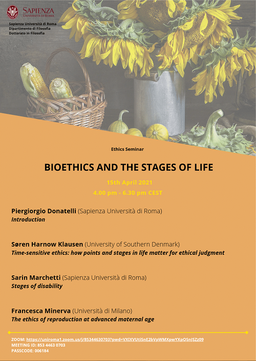  Bioethics and the Stages of Life