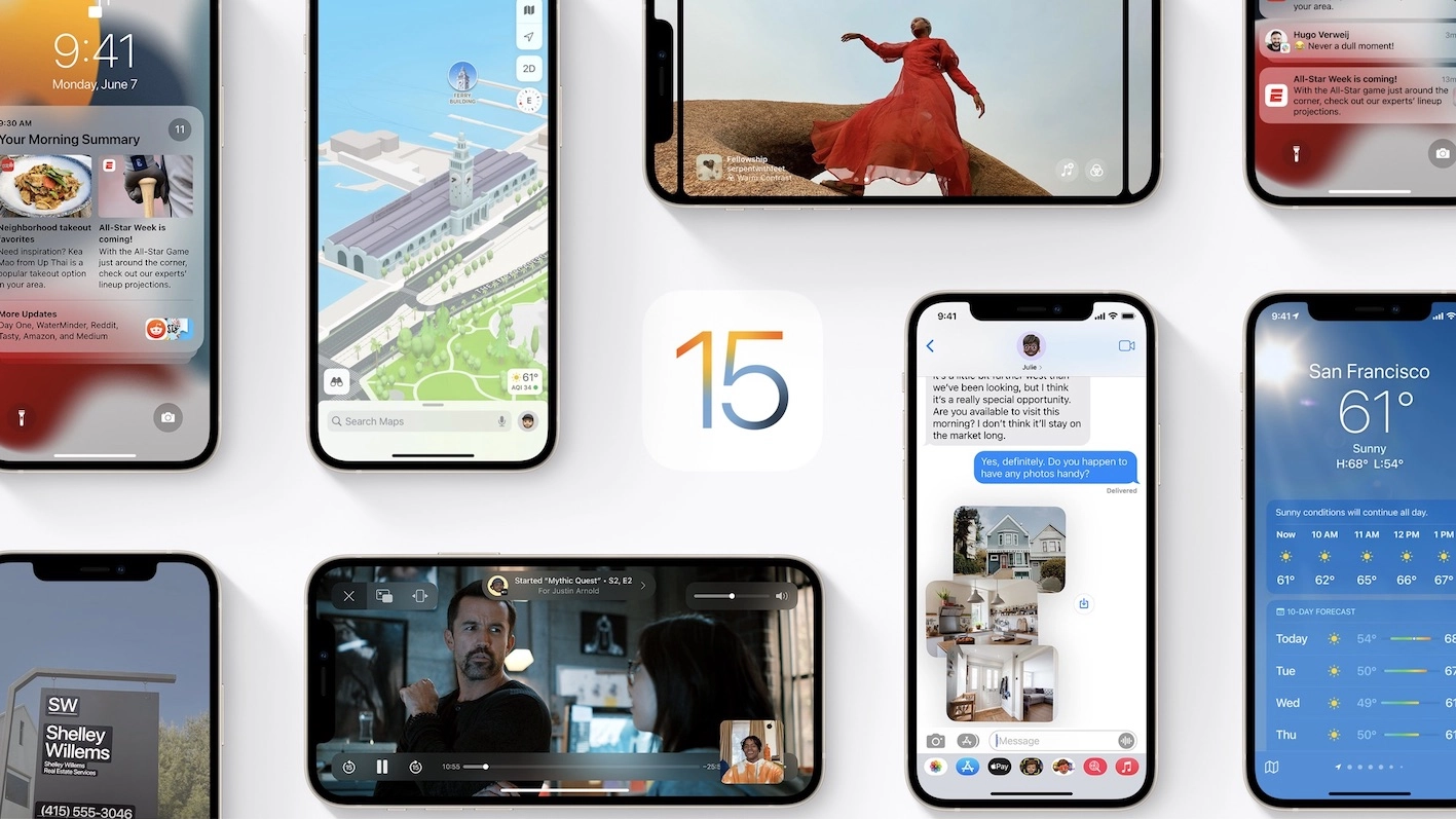 Nyt fra Apple: iOS 15 lancereres til september