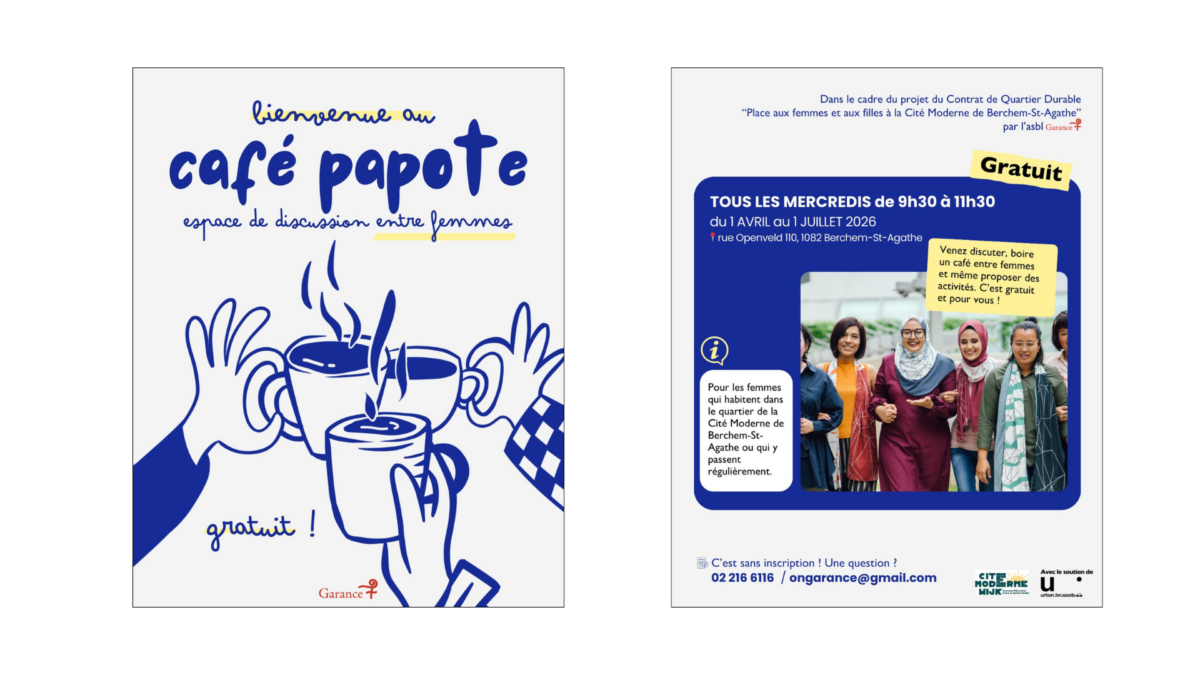 Read more about the article Bienvenue au “Café Papote” : un espace de rencontre entre femmes à la Cité Moderne