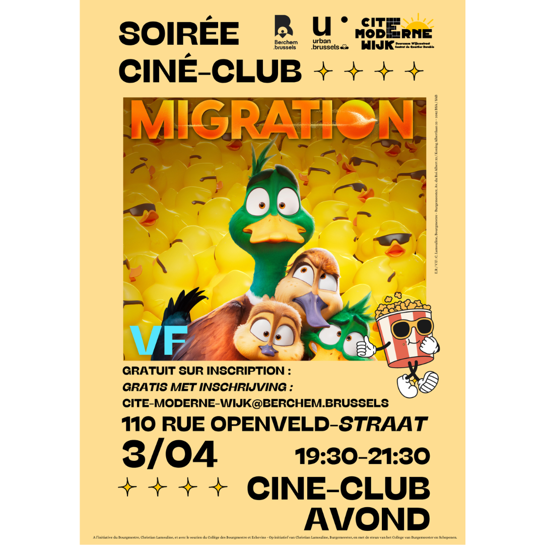 You are currently viewing Ciné-Club ème édition:Migration