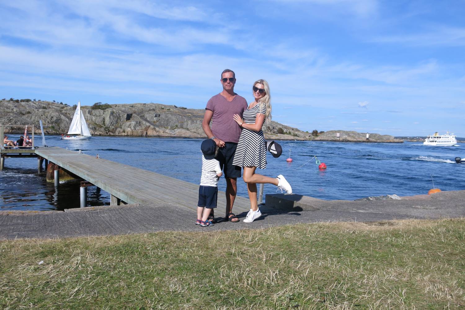 Styrsö, familjeutflykt