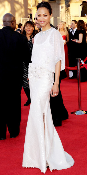 Zoe Saldana in Givenchy