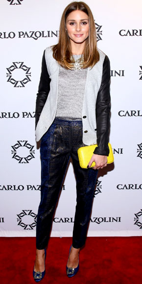 Olivia Palermo in Manolo Blahnik